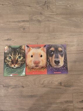 Holly Webb Scholastic ANIMAL MAGIC Series Set - Catmagic, Dogmagic, Hamstermagic